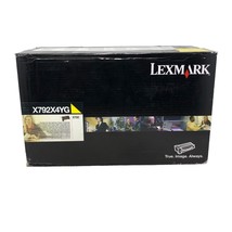 Nib Lexmark X792X1YG (X792X4YG) Yellow Toner X792 Series Open Box - $123.74