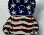 2009 Disney American Flag Vinylmation Stars an Stripes Lanyard Pin - £7.97 GBP