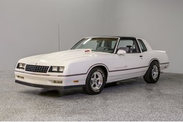 1986 Chevrolet Monte Carlo SS white | 24x36 inch POSTER | vintage classic car - £16.43 GBP