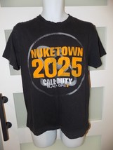 Call of Duty Black Ops II Black SS Nuketown 2025 COD 2012 T-Shirt Size M Men&#39;s - £11.48 GBP