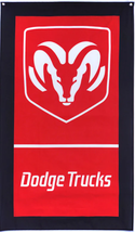 Dodge Flag-3x5ft checkered banner Viper RAM Trucks - £12.64 GBP