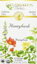 CELEBRATION HERBALS Honeybush Tea Organic 24 Bag, 0.02 Pound - $14.69