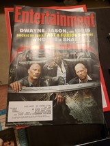 Entertainment Weekly July 5, 2019 Dwayne, Jason, and Idris  - £7.99 GBP