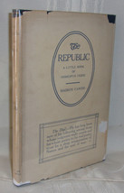 Madison Cawein THE REPUBLIC: Little Book of Homespun Verse First edition 1913 dj - £35.37 GBP
