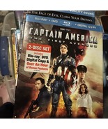 Captain America: The First Avenger (Blu-ray/DVD, 2011, 2-Disc Set) - $9.65 CAD