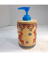 Kokopelli soap pump lotion dispenser southwestern native bathroom dancin... - $40.00