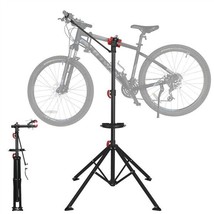 Bike Repair Stand 42.7-74.2In W/ Multiple Quick Release Telescopic Arm T... - £77.44 GBP