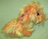 12&quot; VINTAGE COMMONWEALTH DOG Plush Furry PUPPY Cellulose Fiber Gold Tan ... - $26.99