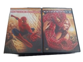 Spider-Man &amp; 2 (DVD, 2-Disc Set, Full Screen Special Edition)  Movie Set... - £6.43 GBP