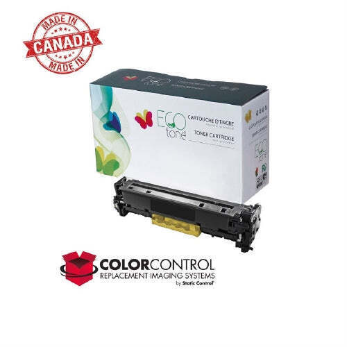 Compatible with HP 125A (CB542A) Yellow - Ecotone Rem. Toner Cartridge -... - $39.45