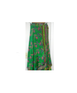 Indian Sari Wrap Skirt S324 - £23.85 GBP