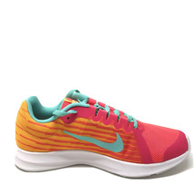 New In Box Girl&#39;s Nike Downshifter 8 Fade Running Shoes Red &amp; Green Size... - $44.97