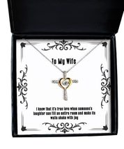 Unique Wife, I Know That It&#39;s True Love When Someone&#39;s Laughter can Fill an Enti - £39.52 GBP