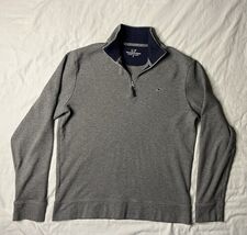 Vineyard Vines Pullover Shirt Men’s Small Gray Pima Cotton Long Sleeve 1... - $25.00