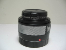 Minolta MAXXUM AF 50mm 1:1.7(22) with PROMASTER SPECTRUM 7 MC 1A 49MM LENS - $50.99