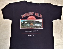 T - Shirt,  Chicago Cubs Adult X-Large Wrigley Field T-Shirt -XL 2016 Wo... - $8.75