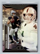 2022 Panini Illusions Derek Carr #56 Las Vegas Raiders - £1.58 GBP