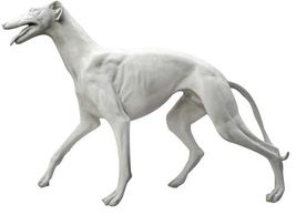 Life-size Greyhound sculpture statue 48" - $543.51