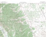 Guinda Quadrangle, California 1959 Topo Map USGS 15 Minute Topographic - $21.99