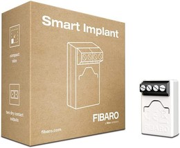 The Fgbs-222 By Fibaro Smart Implant Z-Wave Plus Plugin Universal Diy To... - £38.42 GBP