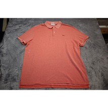 Lacoste Polo Shirt Men Red 4XL FR 9 Slim Fit Short Sleeve Casual golf Hi... - $19.68