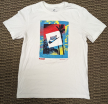 Nike Mens Heatwave Photo T-Shirt Tee White Size M - £11.15 GBP