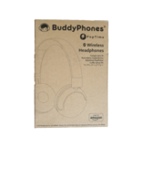 BuddyPhones PopTime Wireless Headphones Bluetooth Limiting for Kids 8-15... - $24.43 CAD