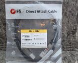 FS 2m (7ft) 1G SFP Passive Direct Attach Copper Twinax Cable for FS Swit... - $11.99