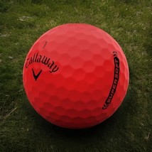 Callaway Superfast Bold Red matte finish golf balls, Box of 3 - $336.29 MXN