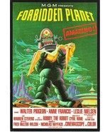 FORBIDDEN PLANET Movie Poster Postcard #F-15161 Astounding Graphics (199... - $205.81 MXN