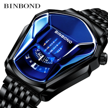 Top Brand Luxury Men Sport Waterproof wristwatch stainless steel - £34.06 GBP