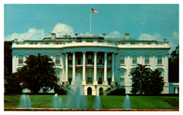 The White House Washington D.C Street View Postcard Unposted - £3.88 GBP