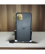 Genuine Apple Silicone Case MagSafe For iPhone 11 Pro Max Black MX002ZM/A - $263.89 MXN