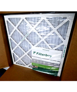 Filterbuy - Merv 8 Silver Air Filters -20x20x1 - Lot of 4 Filters - Pleated - £36.95 GBP