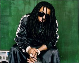Lil Wayne 2000s era publicity photo in dark glasses 8x10 inch press photo - £11.79 GBP