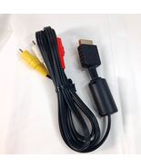 Original Sony PlayStation Cable A/V Audio Video Cord Plug RCA cable genuine - €9,44 EUR