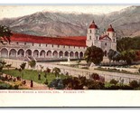 Santa Barbara Mission Santa Barbara CA California CA UNP UDB Postcard S24 - $2.92