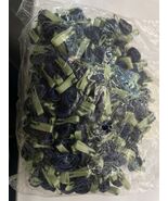 144 Mini Satin Ribbon  Flowers 1” With Green Leave   - $2.99