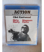 Action Double Feature Clint Eastwood Blu-Ray Dirty Harry-Magnum Force Un... - $210.64 MXN