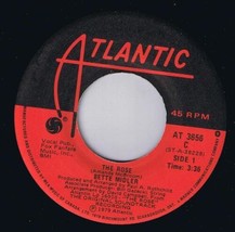 Bette Midler The Rose 45 rpm Stay With Me Canadian Pressing - £3.89 GBP