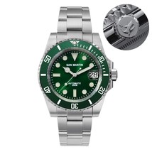 San Martin Mens Watch V2 Water Ghost Dive 40.5mm NH35 Automatic Mechanical Sapph - £522.55 GBP