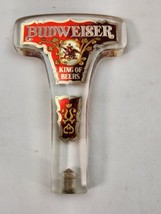 ORIGINAL Vintage Budweiser King of Beer Keg Tap Handle 1970&#39;s - £31.57 GBP