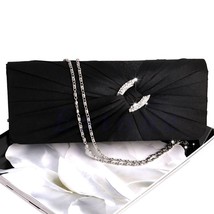 Evening Handbag Purse Women Bling Rhinestone Bridal Shoulder Clutch Bag Chain - £28.32 GBP