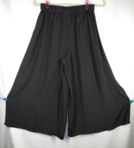 Size Small Modcloth Black Wide Leg Cropped Pants/Culottes/Split Skirt, GUC - £30.03 GBP