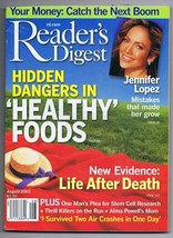 ORIGINAL Vintage August 2003 Reader&#39;s Digest No Label Jennifer Lopez - $14.84