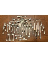 Vintage American International Moselle Grape 42 Piece Flatware Set Lot - $89.99