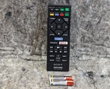 Genuine SONY RMT-VB201U Blu-Ray DVD Player with Netflix Button Remote Co... - £3.98 GBP