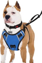 TIANYAO Adjustable Dog Harness with Leash and Collar - Size: XL (Chest: 35&quot;-43&quot;) - £14.59 GBP