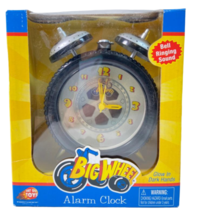 Big Wheel Alarm Clock with Glow in the Dark Hands - £10.89 GBP