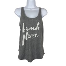 Old Navy Womens Tank Top Size XS Gray Beach Please - £7.19 GBP